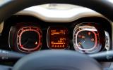 Fiat Panda instrument cluster