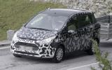 Ford&#039;s B-Max spied testing