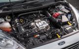 Ford Fiesta engine bay