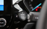 Ford Fiesta ignition button