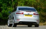 Ford Mondeo rear cornering