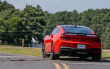 ford mustang dark horse review 202302 cornering rear