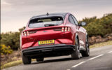 ford mustang mach e 2023 review  03 rear action