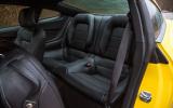 Ford Mustang rear seats