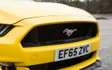 Ford Mustang honeycomb front grille