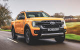 ford ranger wildtrack review 2023 01 tracking front