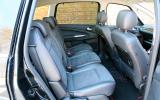 Ford S-Max middle row seats