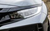 Honda Civic Type R LED headlights