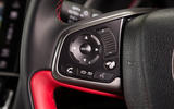 Honda Civic Type R steering wheel controls