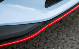 Hyundai i30 N red exterior trim