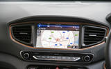 Hyundai Ioniq infotainment system