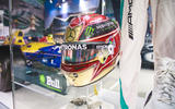 Silverstone museum Lewis Hamilton helmet