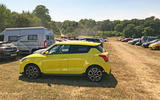 Suzuki Swift Sport 2018 long-term review Goodwood parking