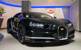 Bugatti Chiron at H.R. Owen London showroom