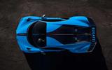 Bugatti Chiron Pur Sport from above