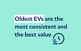Oldest EVs are the most consistent and the best value infographic 