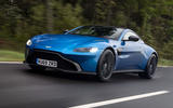 Aston Martin Vantage manual 2019 first drive review - hero front