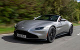 Aston Martin Vantage Roadster 2020 UK first drive review - hero front