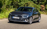 Audi A3 saloon 2020 UK first drive review - hero front