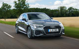 Audi A3 Sportback 2020 UK first drive review - hero front