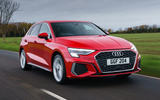 Audi A3 TFSIe 2020 UK first drive review - hero front