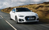 Audi A5 Coupe 2020 UK first drive review - hero front
