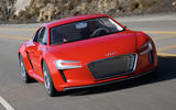 1 Audi E tron Concept 2010 official images dynamic front