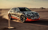 Audi e-Tron 2019 prototype first drive review - hero front