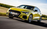 Audi S3 Sportback 2020 first drive review - hero front