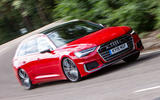 Audi S6 Avant TDI 2019 UK first drive review - hero front