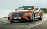 Bentley Continental GT V8 2019 first drive review - hero front
