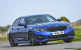 BMW 3 Series 320d 2019 UK first drive review - hero front