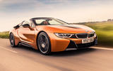 BMW i8 Roadster 2018 UK first drive review - hero front