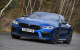 BMW M8 Competition Coupe 2020 UK first drive review - hero front