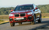 BMW X4 2018 UK first drive review hero front