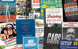 Books and films collage