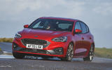 Ford Focus ST automatic 2020 UK first drive review - hero front