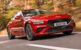 1 genesis g70 2021 uk first drive review hero front