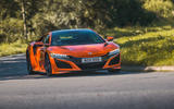Honda NSX 2019 UK first drive review - hero front