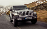 Jeep Wrangler 2019 UK first drive review - hero front
