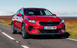 Kia Xceed 2020 UK first drive review - hero front