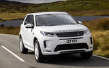 Land Rover Discovery Sport P300 PHEV 2020 UK first drive review - hero front