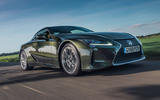 Lexus LC 500 Limited Edition 2020 UK first drive review - hero front