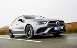 Mercedes-AMG CLA 35 Shooting Brake 2020 UK first drive review - hero front