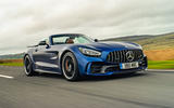 Mercedes-AMG GT R Roadster 2019 UK first drive review - hero front