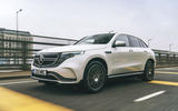 Mercedes-Benz EQC 400 2019 UK first drive review - tracking front