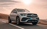 Mercedes-Benz GLE 400d 2019 UK first drive review - hero front