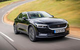Polestar 2 2020 UK first drive review - hero front