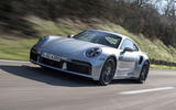 Porsche 911 Turbo S 2020 first drive review - road front