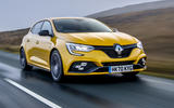1 Renault Megane RS 300 Trophy 2021 UK first drive review hero front